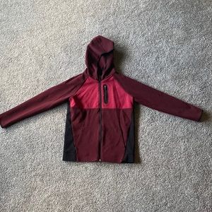 Old Navy Active Boys Size Large Dynamic Fleece Zip-Up Hooded Sweatshirt